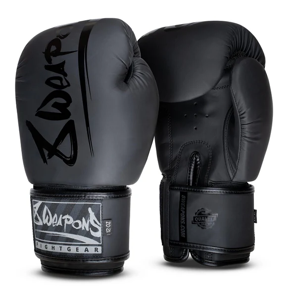 8 Weapons Boxing Gloves Unlimited 2.0 Black-Black