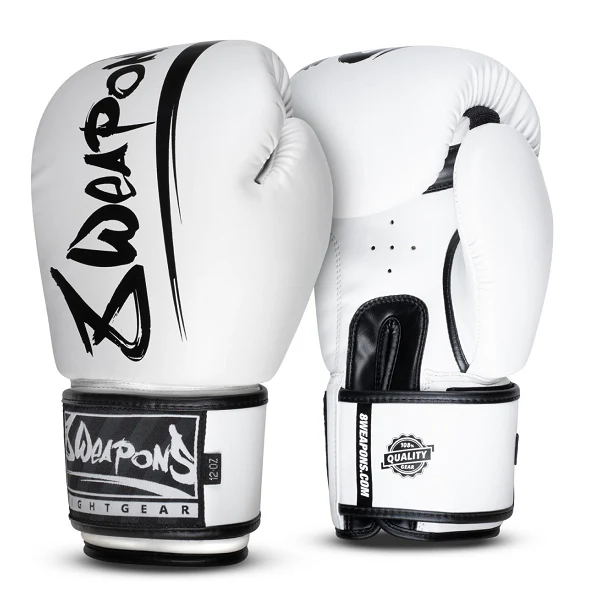 8 Weapons Boxing Gloves Unlimited 2.0 White-Black