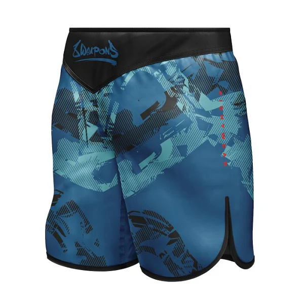 8 Weapons Fight Shorts Hit 2.0 Navy-Black - Image 2