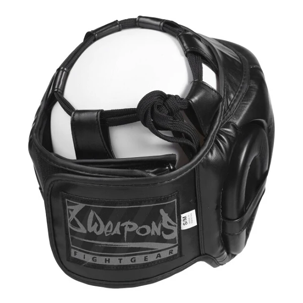 8 Weapons Head Guard Unlimited Black-Black - Image 3