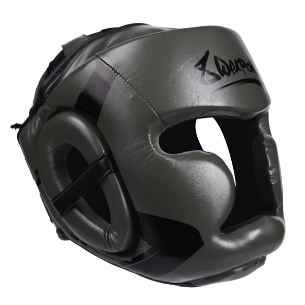 8 Weapons Head Guard Unlimited Olive-Black