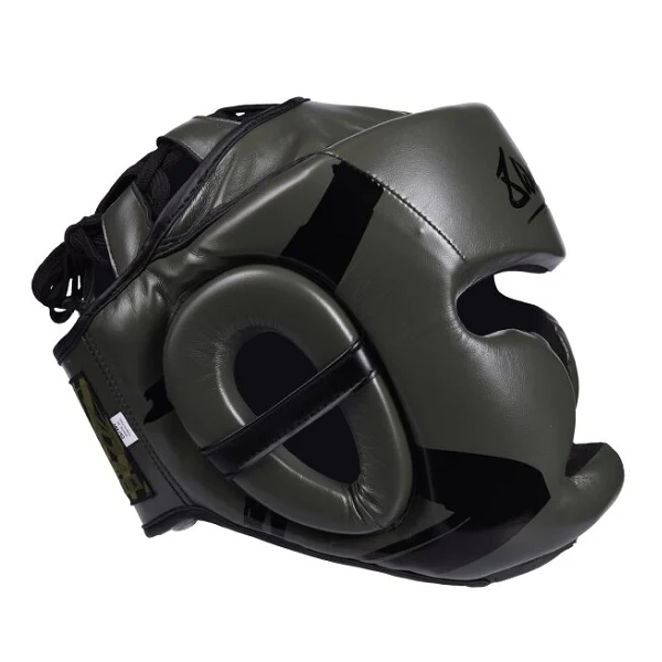 8 Weapons Head Guard Unlimited Olive-Black - Image 2