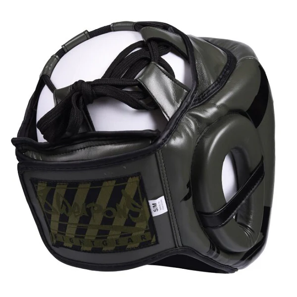 8 Weapons Head Guard Unlimited Olive-Black - Image 3