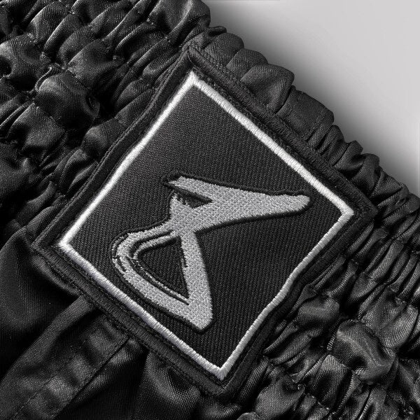 8 Weapons Muay Thai Shorts Mongkol Black-White - Image 3