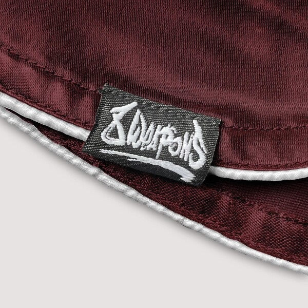 8 Weapons Muay Thai Shorts Mongkol Burgundy - Image 4