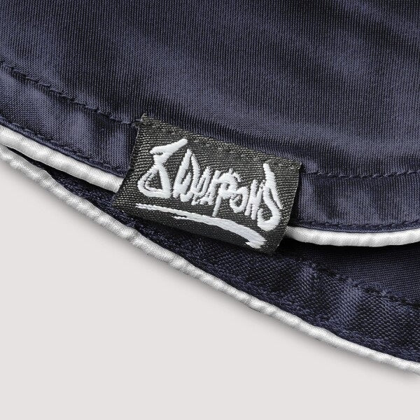 8 Weapons Muay Thai Shorts Mongkol Navy-White - Image 4