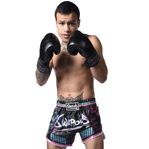 8 Weapons Muay Thai Shorts Samurai 2.0 Cyber - Image 3