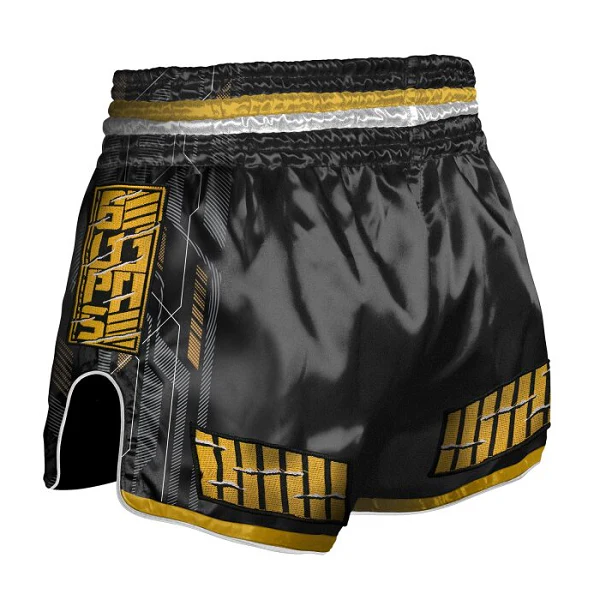 8 Weapons Muay Thai Shorts Samurai 2.0 Gold - Image 2