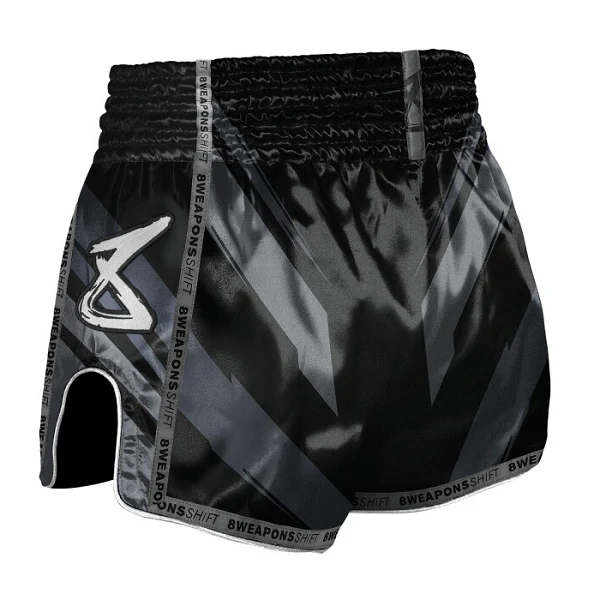 8 Weapons Muay Thai Shorts Shift Black-Matt - Image 2
