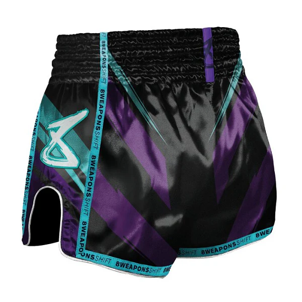 8 Weapons Muay Thai Shorts Shift Cyber - Image 2