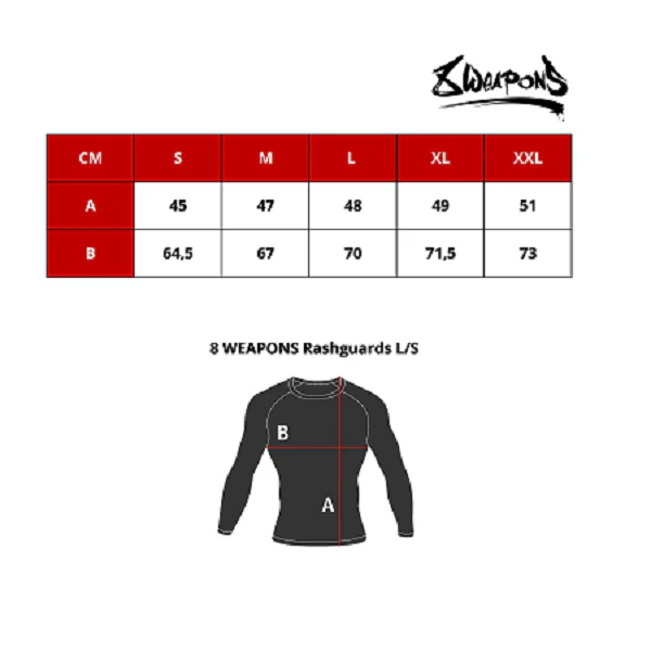 8 Weapons Rashguard LS Shift Cyber - Image 3