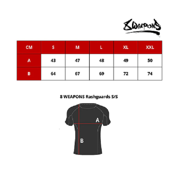 8 Weapons Rashguard SS Shift Cyber - Image 3
