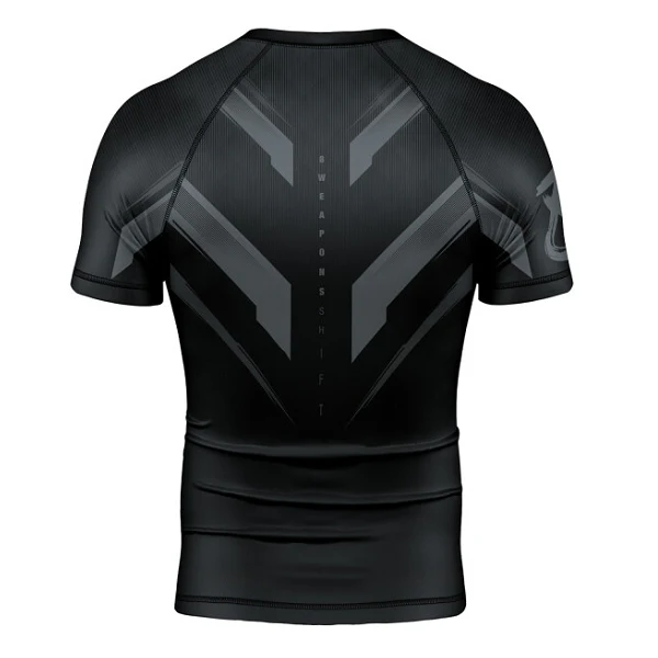 8 Weapons Rashguard SS Shift Black-Matt - Image 2