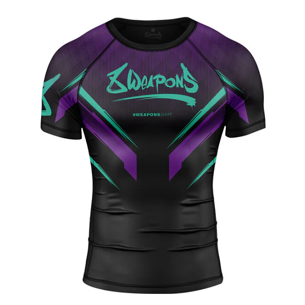 8 Weapons Rashguard SS Shift Cyber