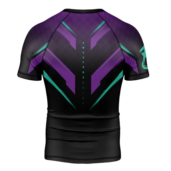 8 Weapons Rashguard SS Shift Cyber - Image 2