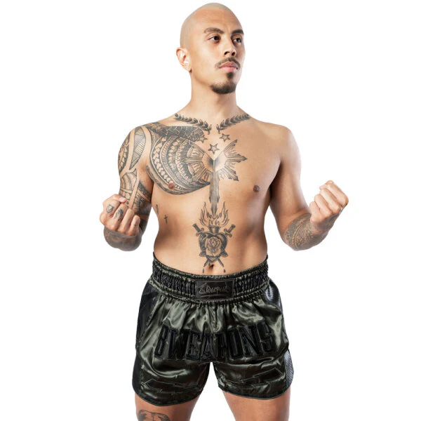 8 Weapons Shorts Carbon Underworld Olive - Image 3