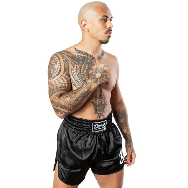 8 Weapons Strike Shorts Black-White - Image 3