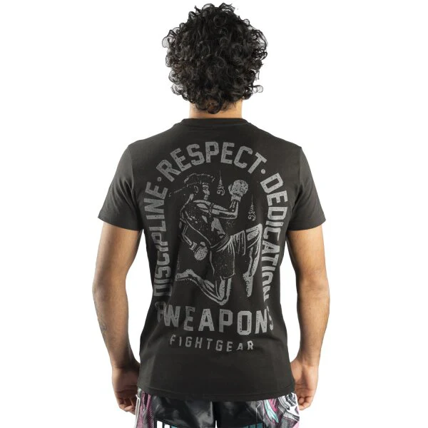 8 Weapons T-Shirt Tombstone Black - Image 3