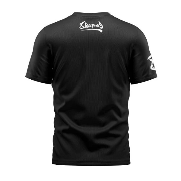 8 Weapons T-Shirt Unlimited 2.0 Black-White - Image 2