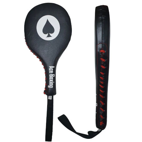 Ace Elite Boxing Leather Punch Paddles - Image 2