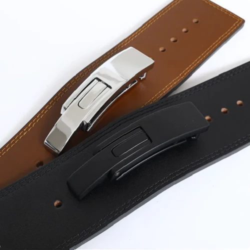 Ace Leather HD Weightlifting Gym Belt - Image 2
