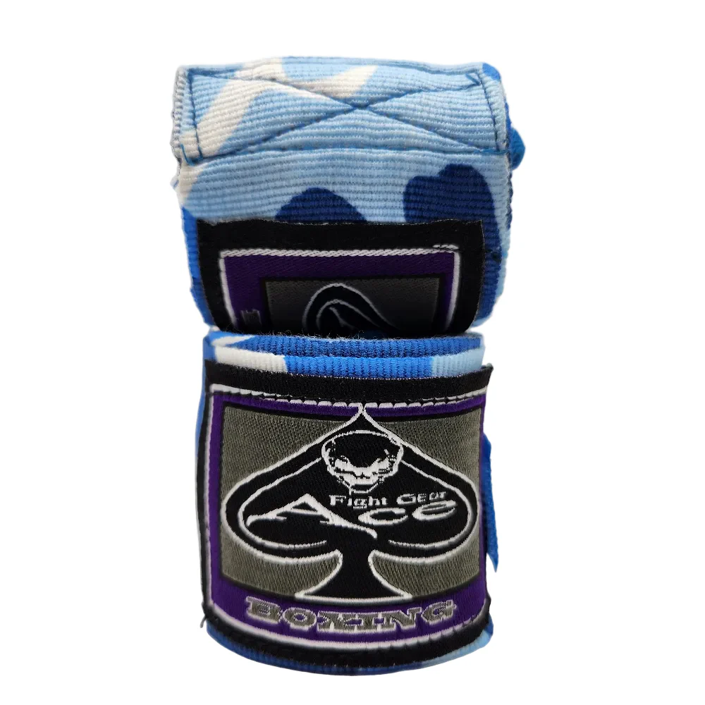 Ace Boxing Handwraps - Blue Camo