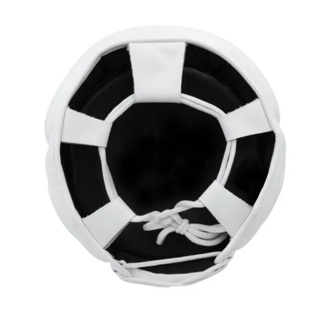 Adidas Adistar Pro Leather Head Guard – White - Image 2