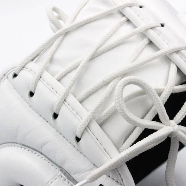 Adidas Adistar Pro Leather Head Guard – White - Image 3