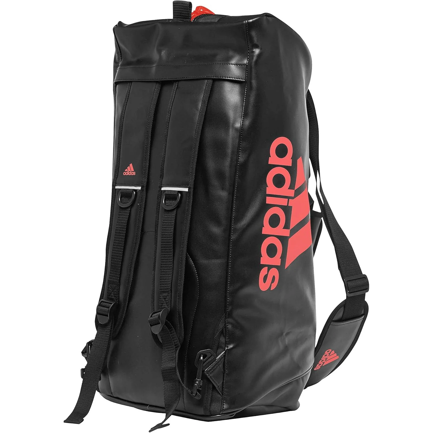 Adidas 2 IN 1 Bag Solar Red Zip Gear Bag - Medium - Image 3