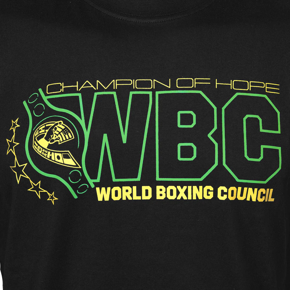Adidas Boxing WBC Champion of Hope T Shirt - Black - Image 4