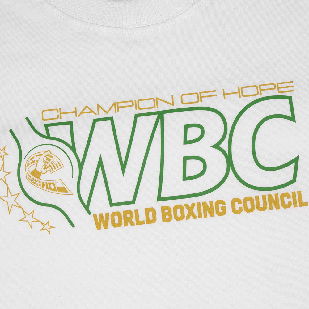 Adidas Boxing WBC Champion of Hope T Shirt - White - Image 5