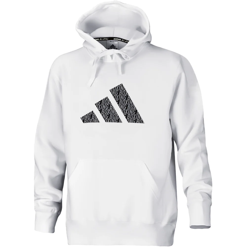 Adidas Boxing Perfo Script White Hoodie