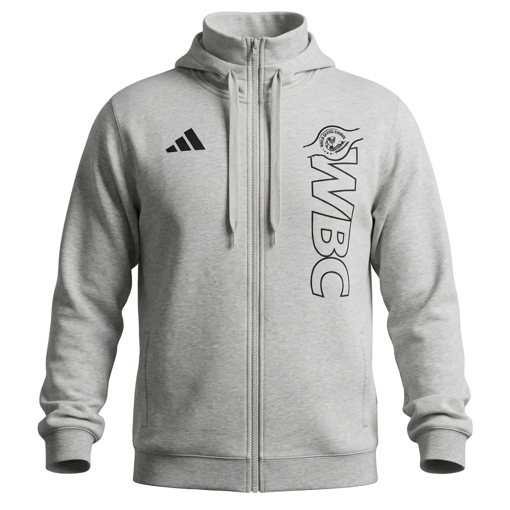 Adidas Boxing WBC Zip Hoodie - Grey