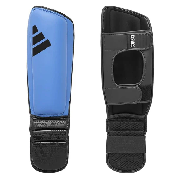 Adidas Combat 50 Shin Guards - Blue