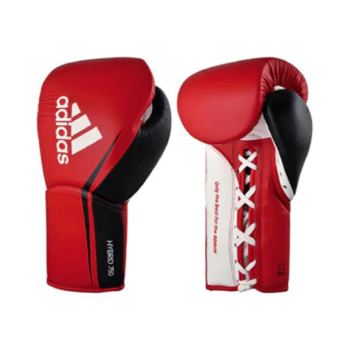 Adidas Hybrid 750 Pro Fight Lace Up Boxing Gloves - Image 3