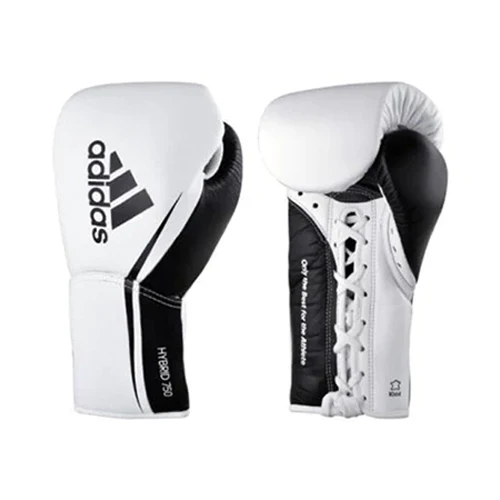 Adidas Hybrid 750 Pro Fight Lace Up Boxing Gloves - Image 4