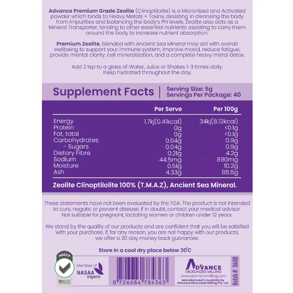Premium Grade Zeolite - Micronized + Activated - Image 3