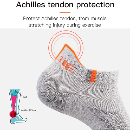 Aonijie Coolmax Low Cut Running Socks 3Pairs - Image 8