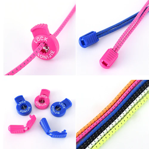 Aonijie No Tie Shoe Lock Laces One Pair - Image 3