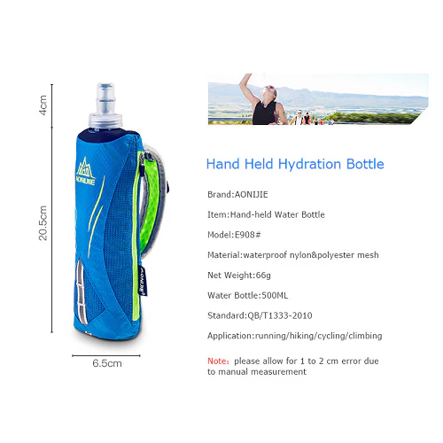Aonijie Running Hand-held Water Bottle Storage - Image 10
