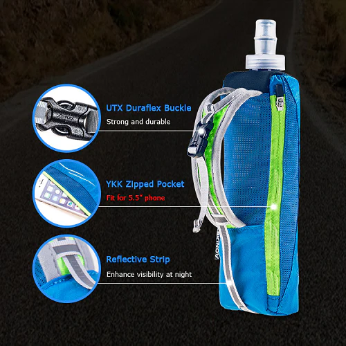 Aonijie Running Hand-held Water Bottle Storage - Image 6