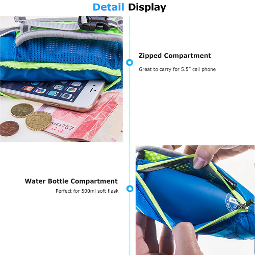 Aonijie Running Hand-held Water Bottle Storage - Image 8