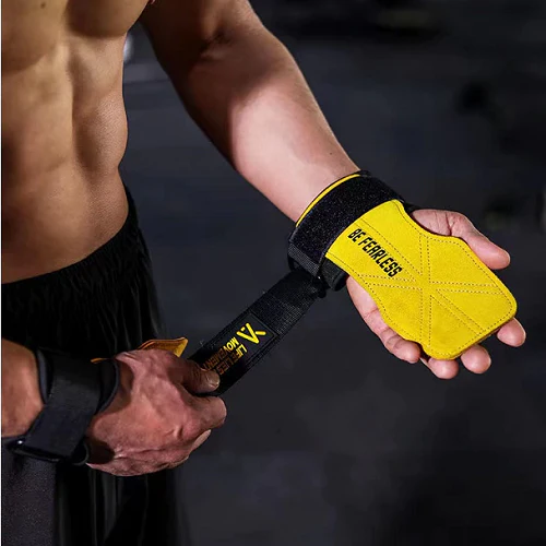 Be Fearless Gym Weightlifting Grips - Image 2