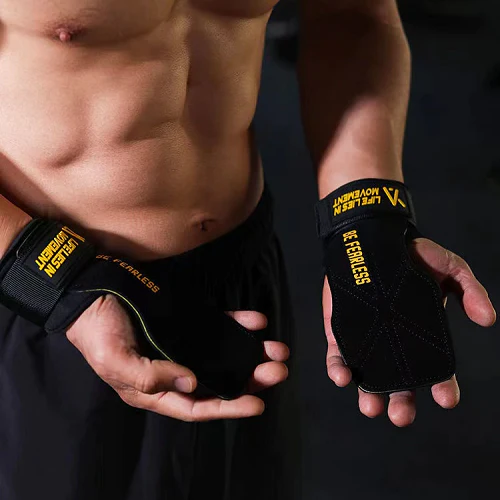 Be Fearless Gym Weightlifting Grips - Image 4