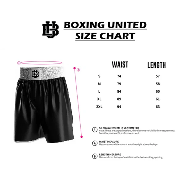 Boxing United Satin Pro Fight Shorts - Image 4