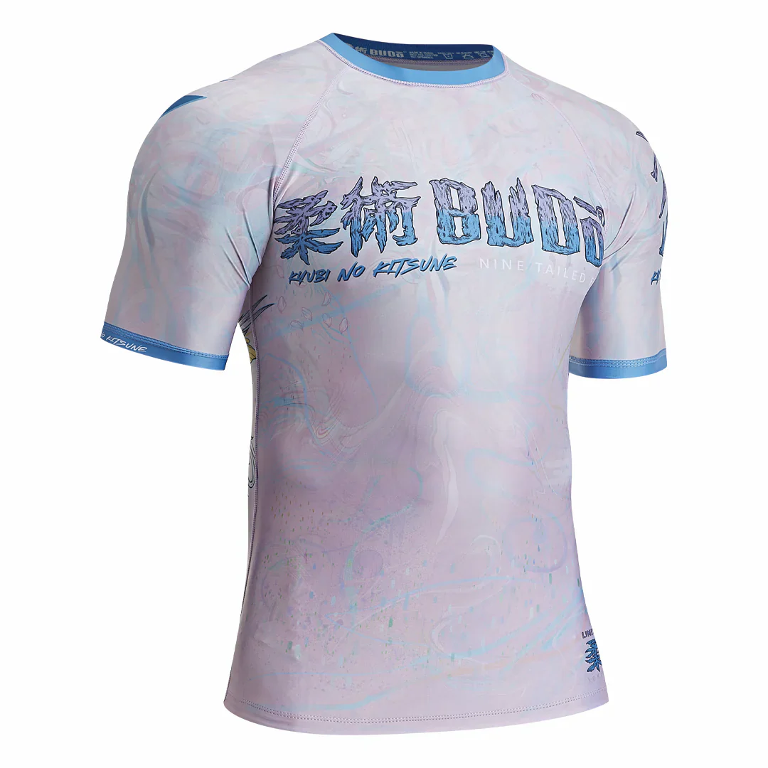 Budo Kitsune Rash Guard - Light - Image 2