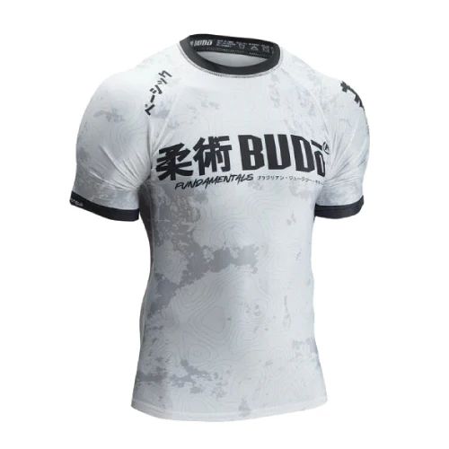 Budo Kihon Ranked BJJ Rash Guard - Image 2