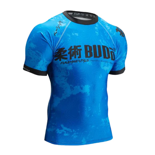 Budo Kihon Ranked BJJ Rash Guard - Image 3