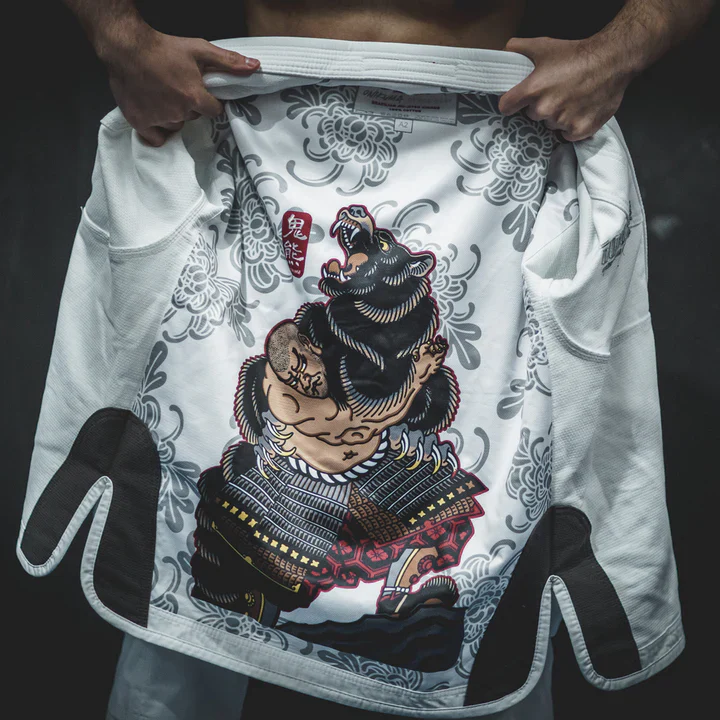 Budo Onikuma Bjj Gi - White - Image 6