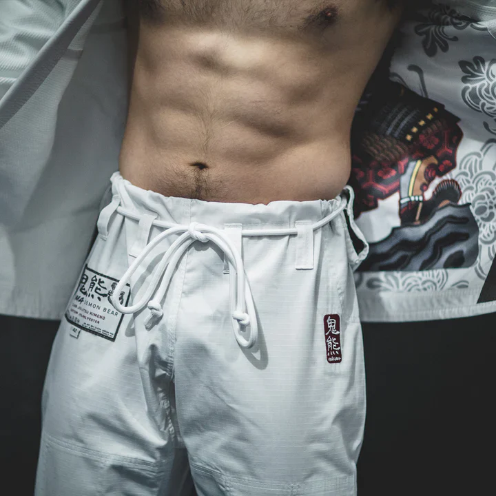 Budo Onikuma Bjj Gi - White - Image 7